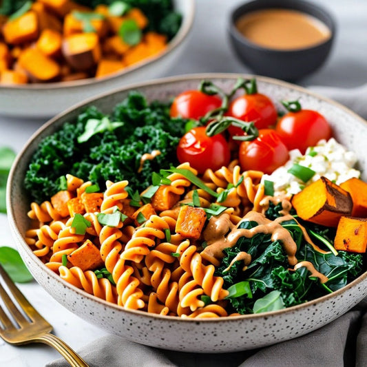 Gluten Free Pasta Buddha Bowl - GoodGrains.in