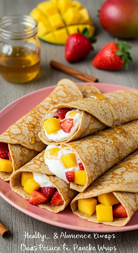 Oats & Almond Pancake Wraps - GoodGrains.in