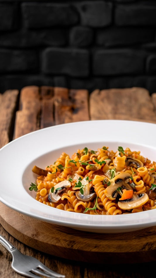 Mushroom & Thyme Gluten Free Pasta - GoodGrains.in