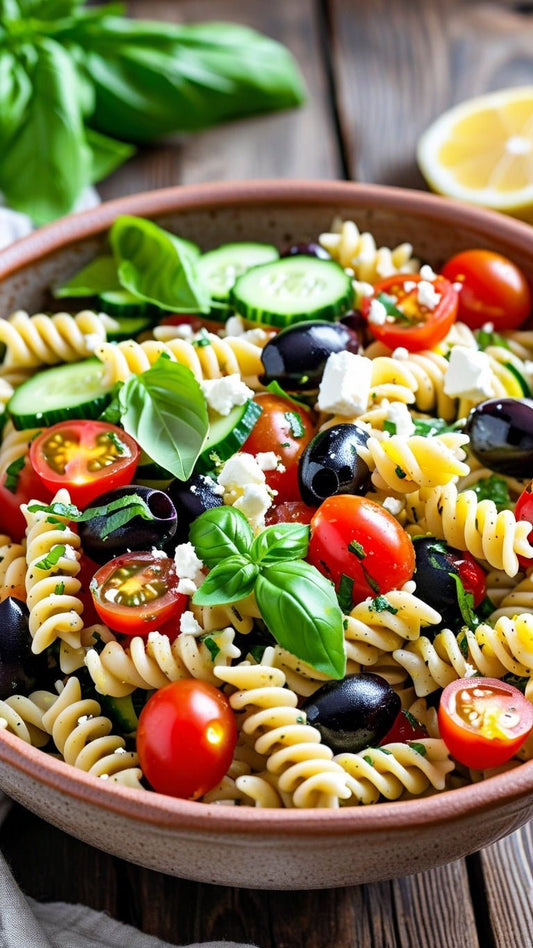 Pasta Summer Salad - GoodGrains.in